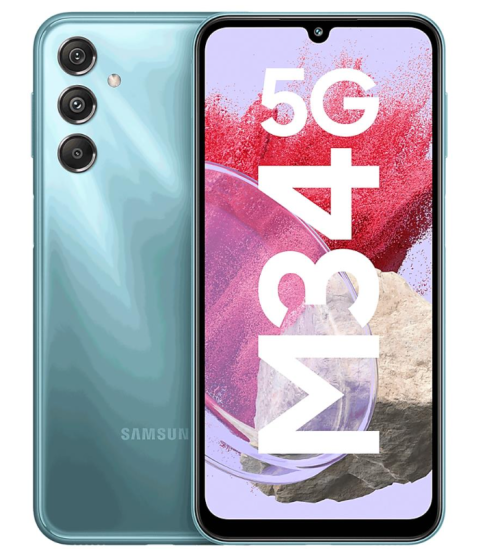 Smartfon Samsung Galaxy M34 6 GB / 128 GB 5G niebieski