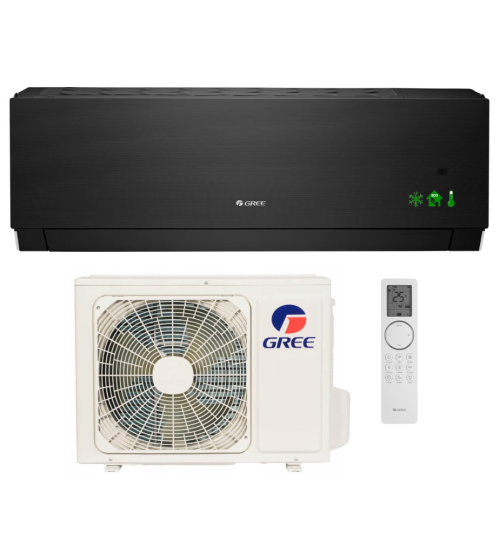 Klimatyzator ścienny GREE Clivia Satin Black 3,5 kW CL12SB